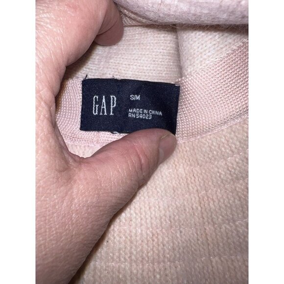 GAP Bucket Hat Vintage Y2K Soft Pink Rabbit Hair Wool Blend Eyelash Velvet Bow - Picture 7 of 9